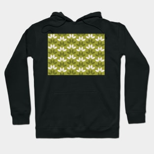 Amelia Green Leaves Hoodie